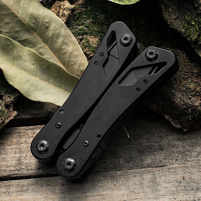 Pocket Multitool with Knife, Pliers, Screwdriver & Needle Nose Pliers, Wire Stripper, Professional Multi Tool Kit for Camping, Hiking, Survival, Hunting, Outdoor, Simple Repair - Image 3