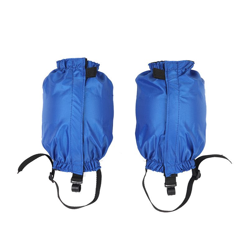 Waterproof Ankle Gaiters for Hiking Boots and Shoes Lightweight Adjustable Leg Gators for Men Women Shoe Gaiters（blue） - Image 1