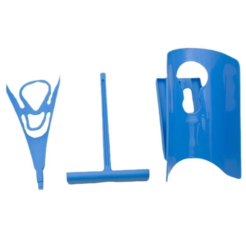 Sock Aid Device with Handle, Easy On Off Sock Assistant, Blue, Mobility Aid for Limited Range of Motion - Image 2