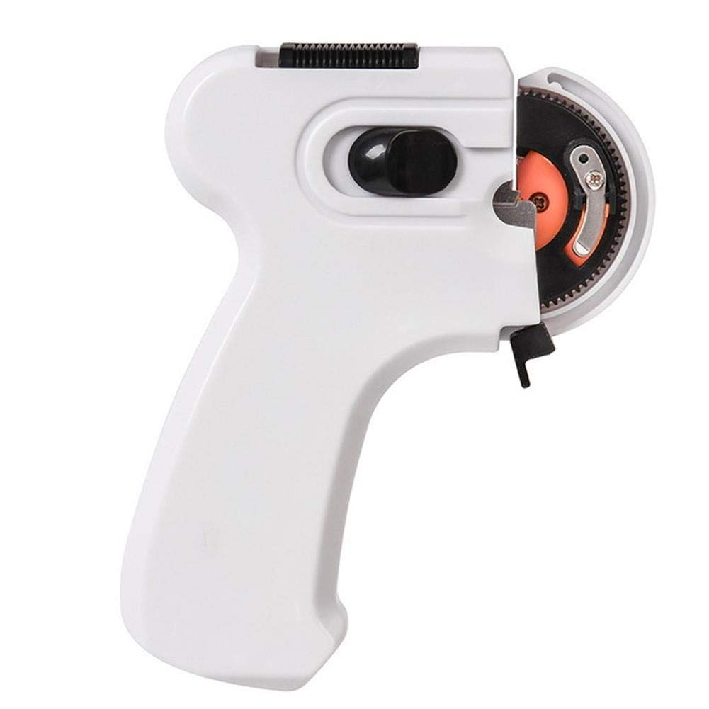 Fishing Knot Tying Tool, Automatic Fishing Hook Tyer, Line Tying Device, Electric Hook Setter, Outdoor Tool for Boaters, Anglers Long handle (white) - Image 1