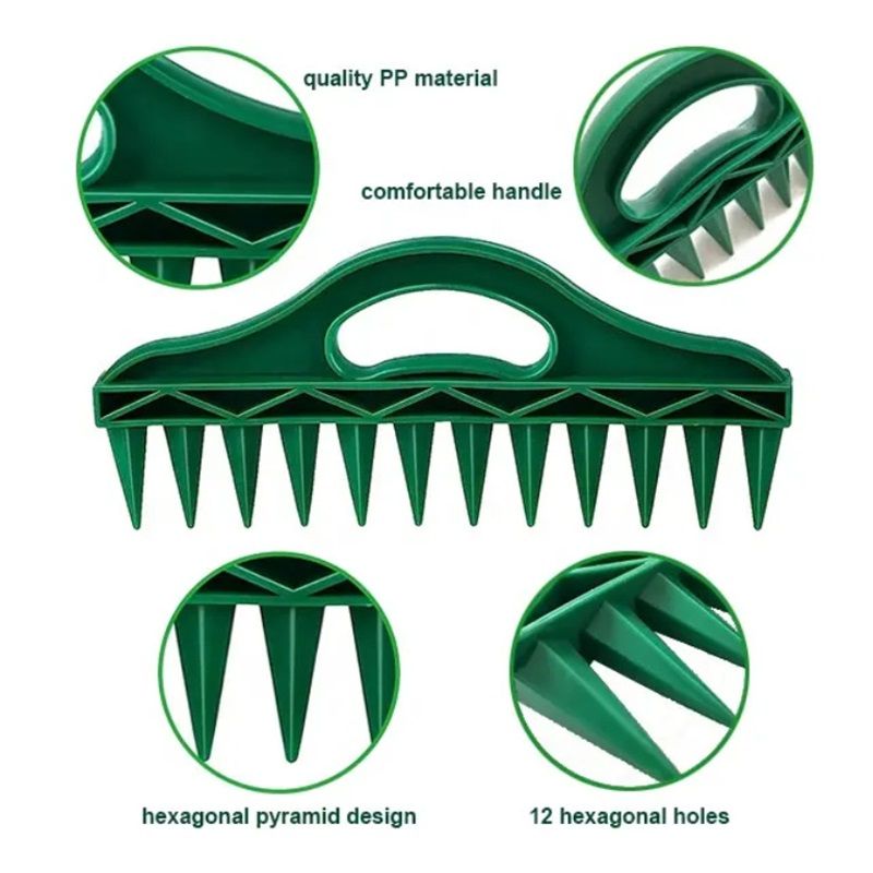 Seed-in Soil Digger and Soil Spacer for Planting Seeds  for Vegetables, Flowers & Herbs. Durable & Ergonomic - Image 4