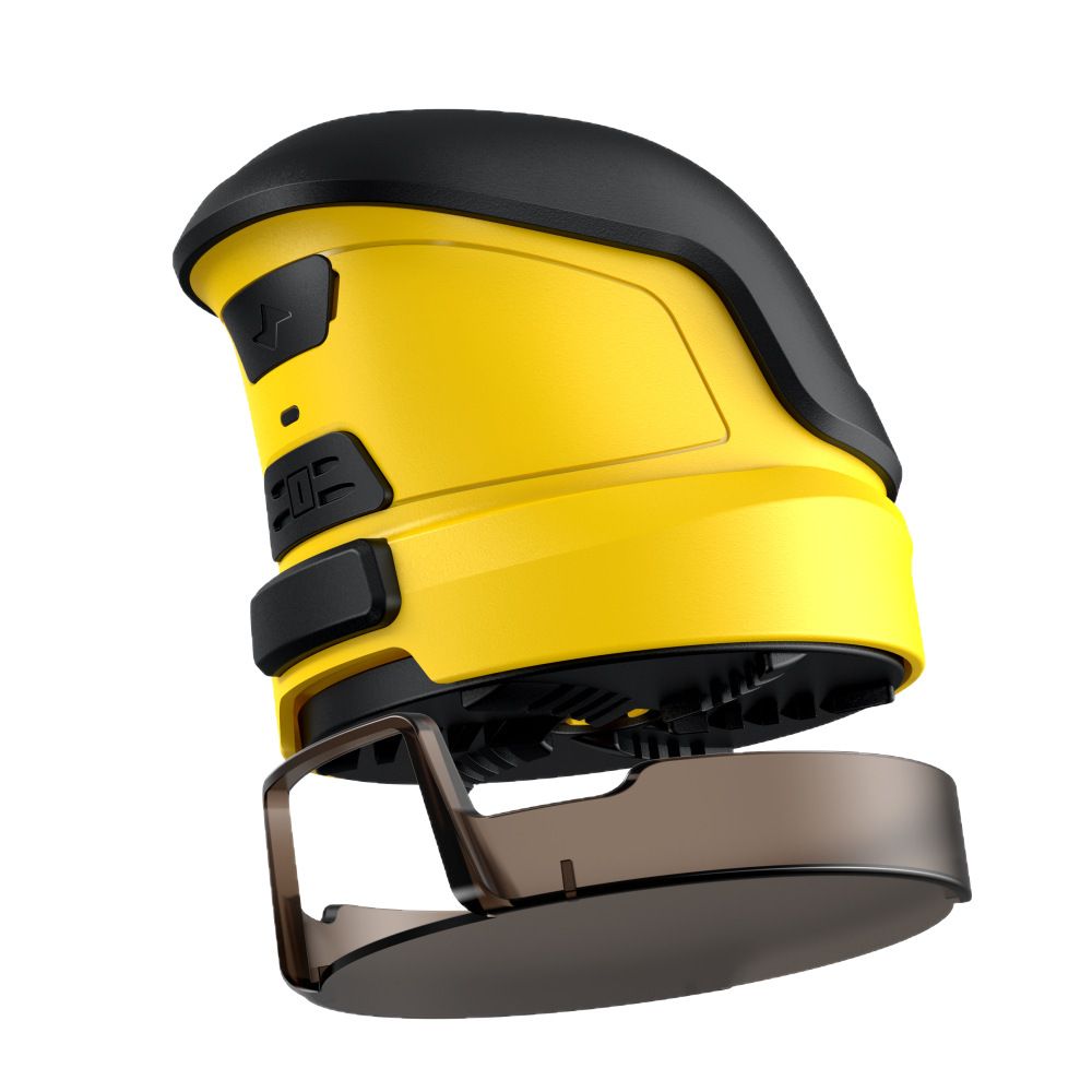 Battery Operated Windscreen Defroster  Handheld Snow Scraper for Car, Cordless Snow Remover, Portable De-ice Tool（yellow） - Image 1
