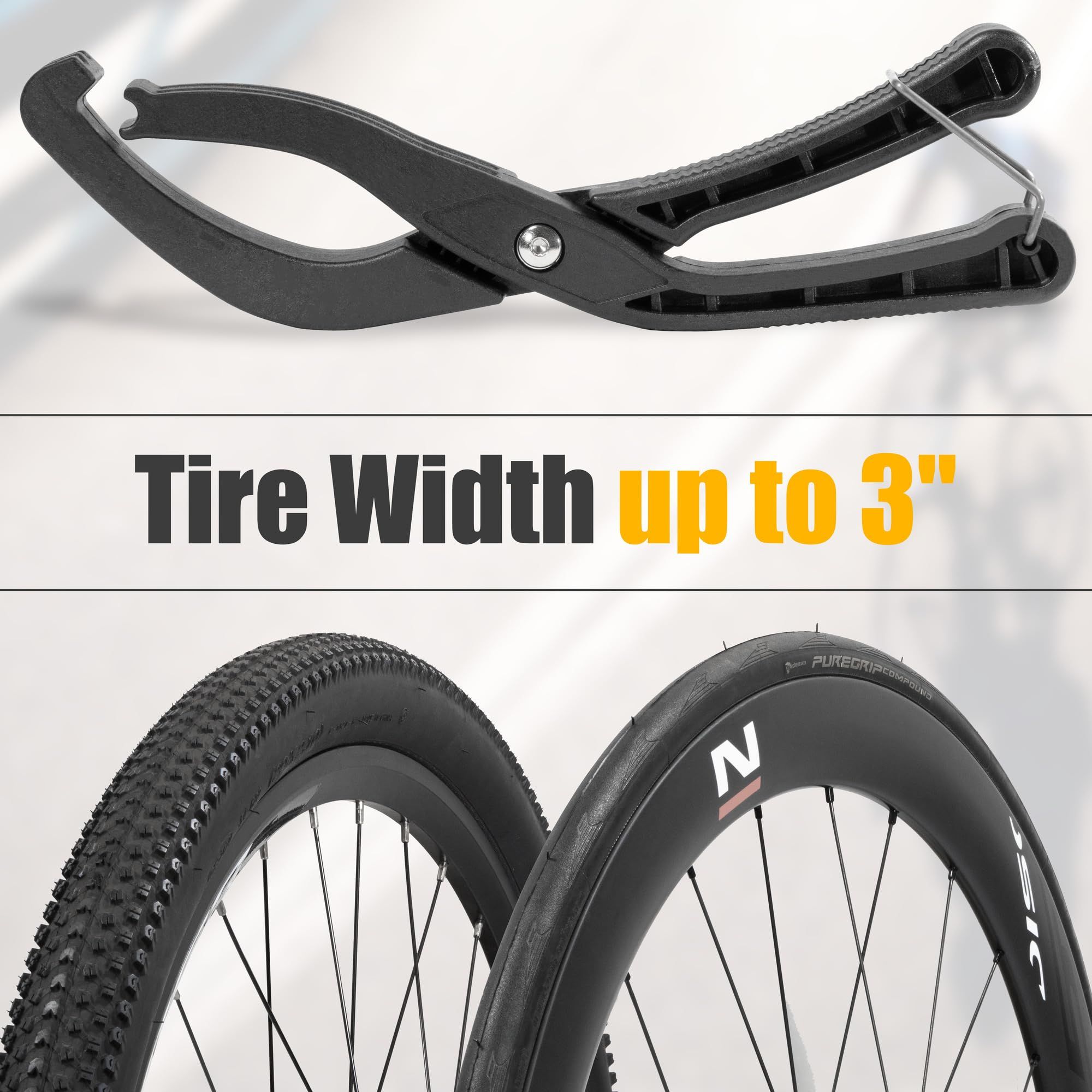 Tire Removal Clamp, Hand Tires Removal Clamp Tire Lever Repair Tool and Spare Parts Tire Bead Jack Koolstop Tire Bead Jack Koolstop Tire Bead Jack - Image 3