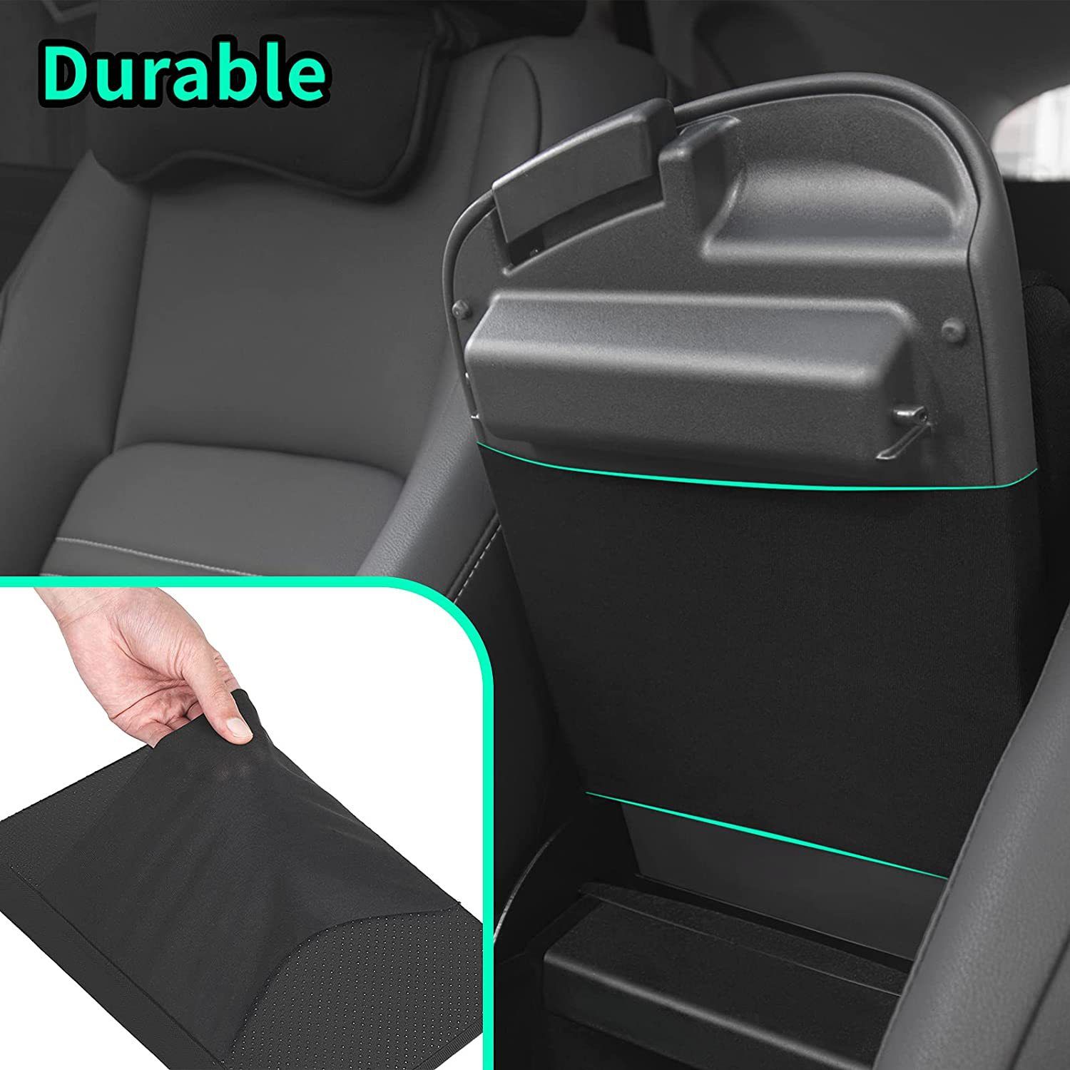 Car Center Console Cover: Memory Foam Car Armrest Cushion & Arm Rest Covering Car & Middle Console Covers & Car Armrest Cover Console Cushion for Truck | Auto | SUV - Image 4