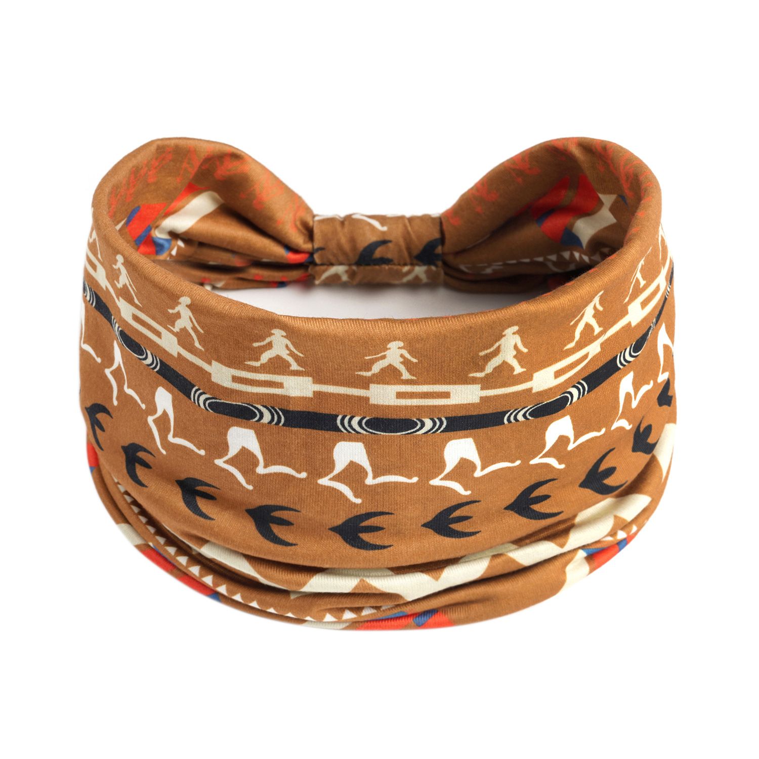 10 Pieces Womens Mens Headband Printed Hairband Bandana Wrap (Multicolored )Elastic Headband Stylish Wrap Headbands Hair Accessories - Image 2