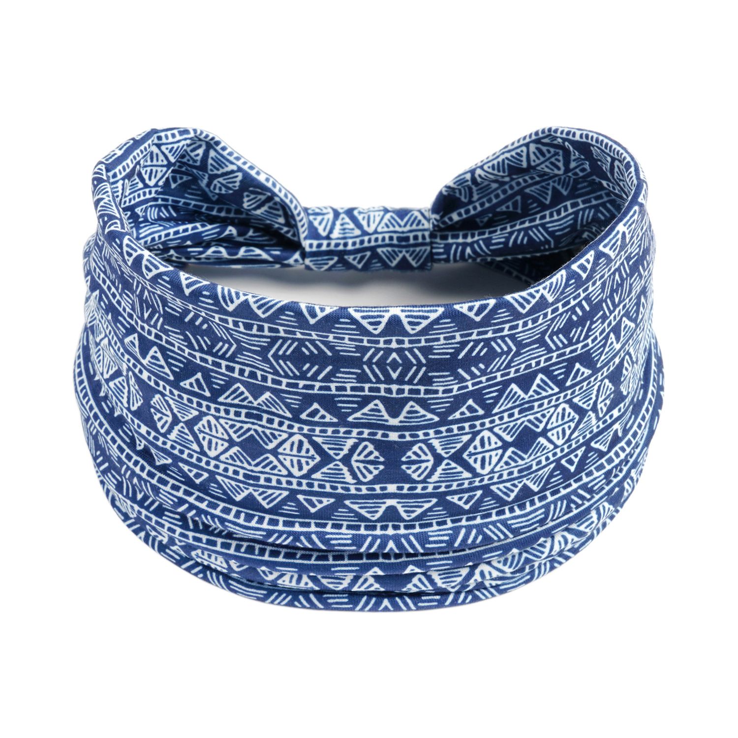 10 Pieces Womens Mens Headband Printed Hairband Bandana Wrap (Multicolored )Elastic Headband Stylish Wrap Headbands Hair Accessories - Image 5