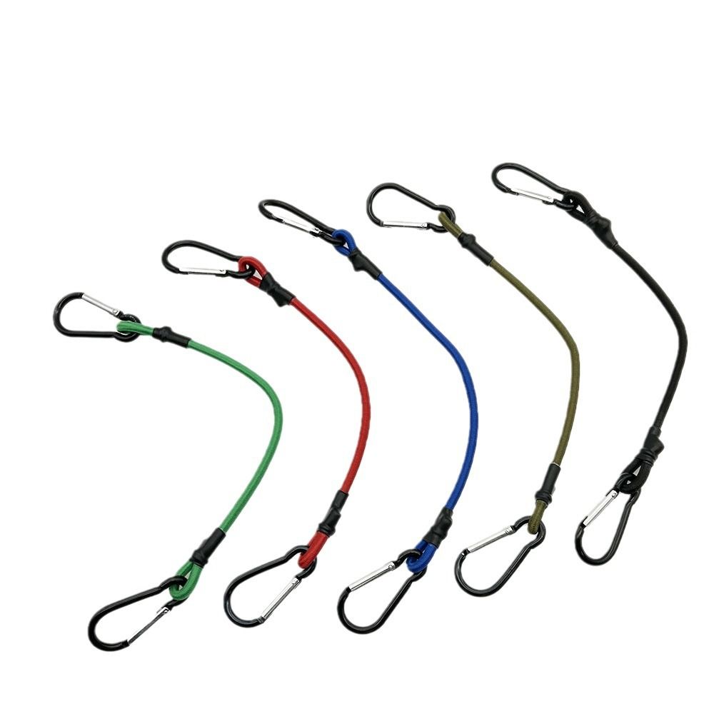 10 Pcs 36 Inch Carabiner Bungee Cord with Aluminum Alloy Hooks, Superior Elasticity  for Luggage Rack, Cargo, Hand Carts, Bike, Camping, Outdoor - Image 1