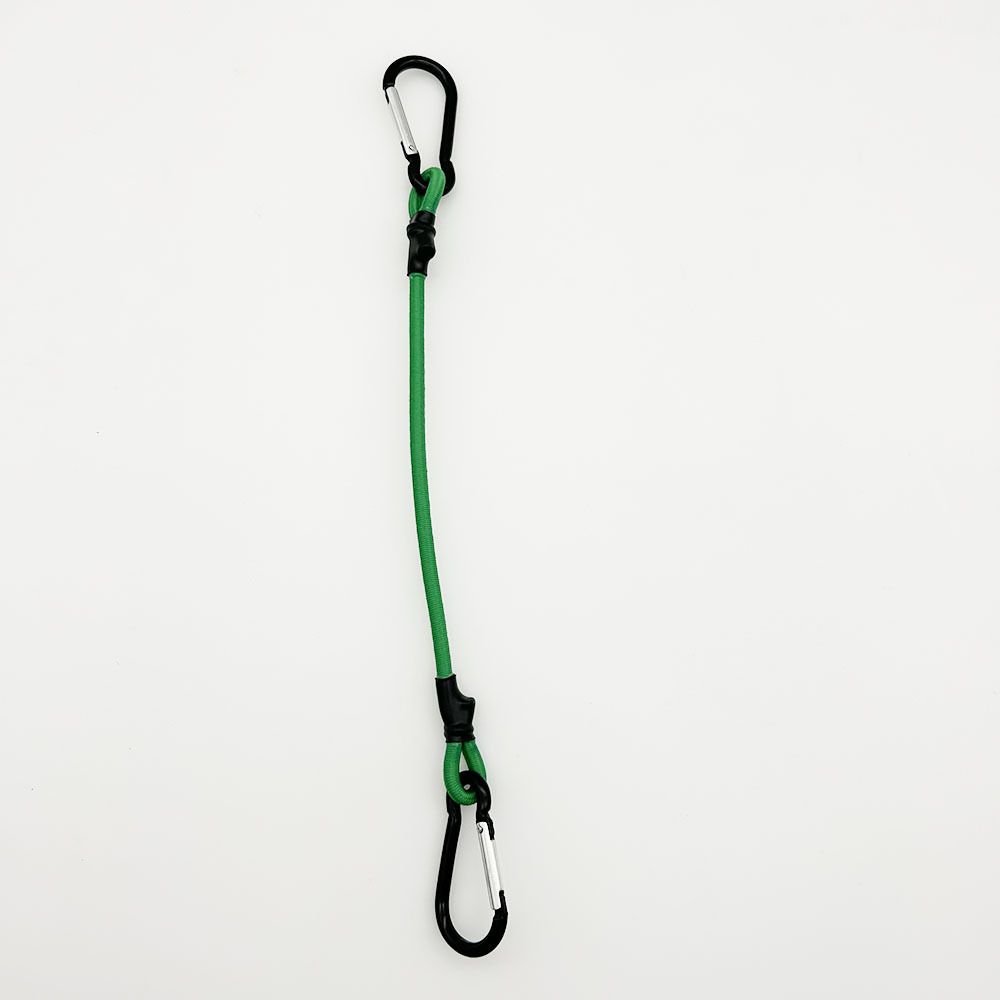 10 Pcs 36 Inch Carabiner Bungee Cord with Aluminum Alloy Hooks, Superior Elasticity  for Luggage Rack, Cargo, Hand Carts, Bike, Camping, Outdoor - Image 4