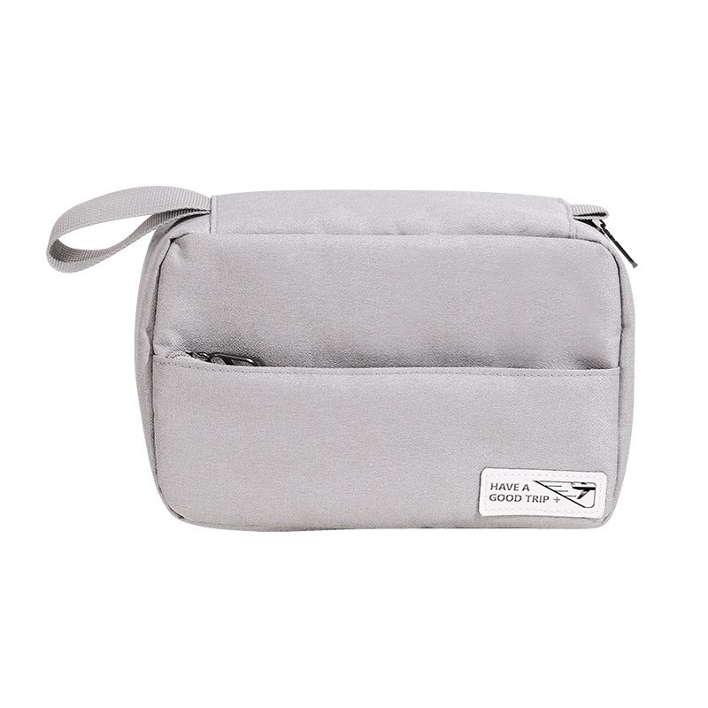 Hanging Toiletry Bag Travel Bag Women Men, Foldable Cosmetic Organizer, Roll up Makeup Bag, Water Resistant Accessories Toiletries, Large Travel Essentials Kit - Image 1