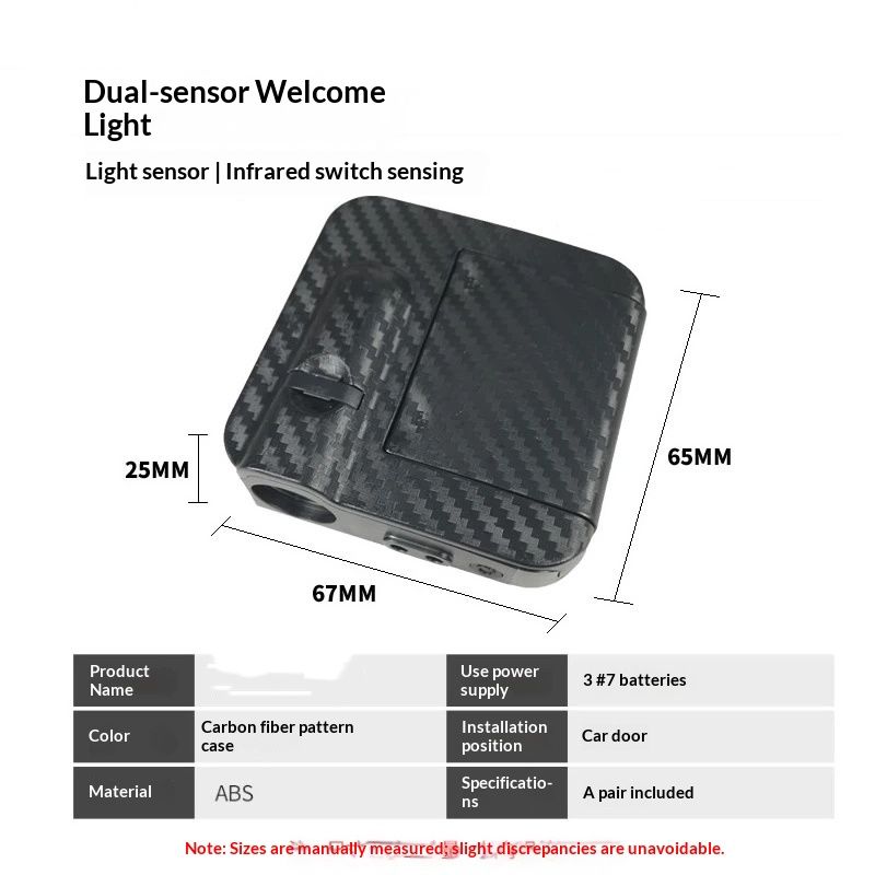 2Pcs 3D Car Door Step LED Welcome Light Projector Lamps,Automotive Step lights Door Courtesy Lights Fits All Vehicle Models (Butterfly) - Image 5
