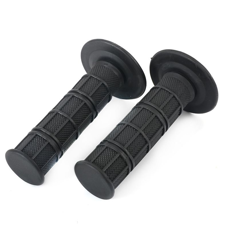 Black Motorcycle Grip, Motorcycle Hand Grips for Pit Dirt Bike Motocross Motorcycle Offroad Dirt Bike - Image 2