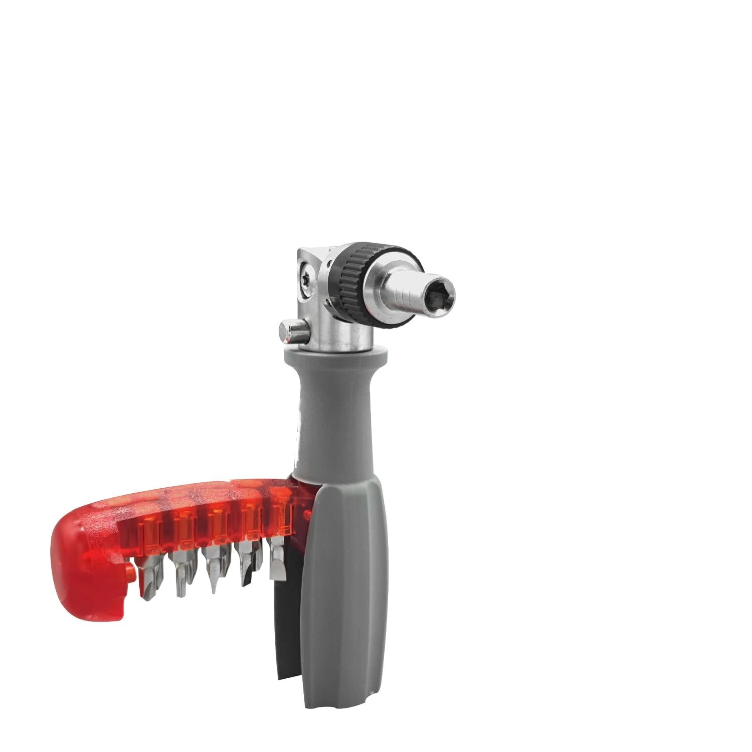 Ratcheting Screwdriver,  Ratcheting Screwdriver Set, 10-in-1 Multi Bit Screwdriver, 180-Degree Adjust Precision Screw Driver, Electrical and Electronics Ratchet Driver, - Image 1