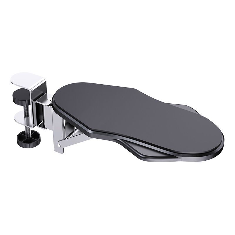 Computer Adjustable Ergonomic Arm Rest for Desk, 180° Rotating and 90° Folding Arm Support, Suitable for Office and Home Use（black） - Image 1