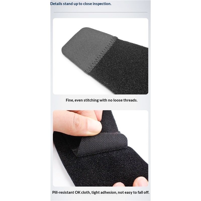 Arch Support Compression Sleeves for Flat Feet & Plantar Fasciitis Relief - Adjustable Orthotic Brace for Fallen Arches, High Arch Support, Foot Pain Relief - 1 Pair (Black, Medium) - Image 3