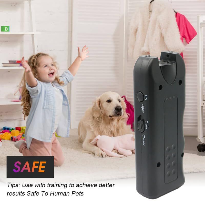 Ultrasonic Dog Repeller, Anti Barking Devices Super Ultrasonic Dog Chaser Dog Bark Deterrent Device Bark Box Sonic Barking Deterrent Devices - Image 5