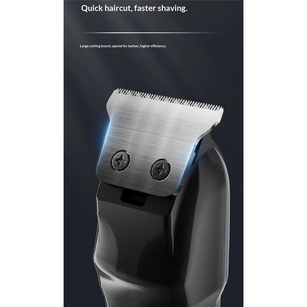 Hair Clippers for Men,Professional Barber Clippers,Cordless&Corded Barber Clippers for Hair Cutting & Grooming Rechargeable Beard Trimmer - Image 2