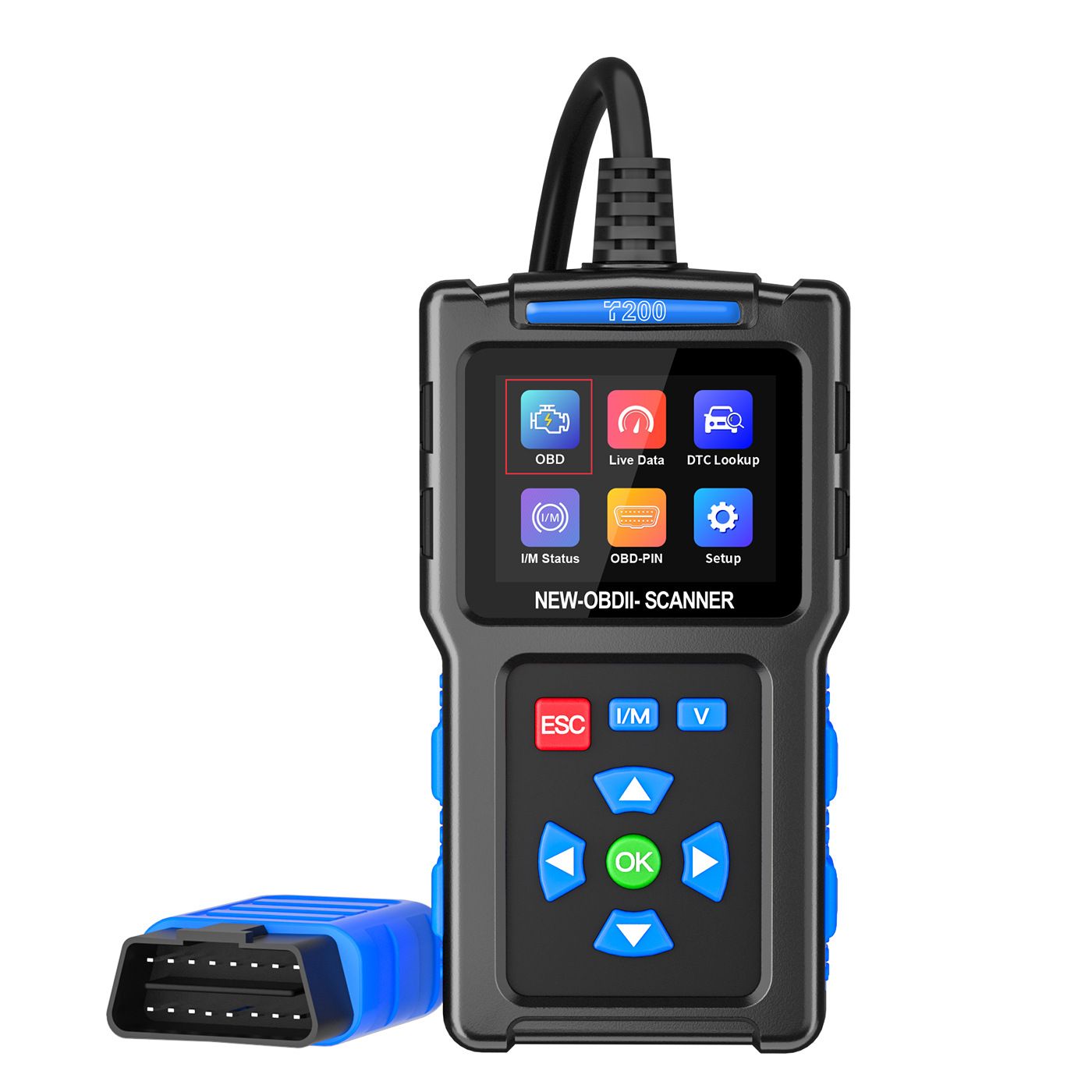 obd2 Scanner Diagnostic Tool Car Accessories Check Engine Code Reader with Reset for Cars Professional Vehicles Scan Tools Fault Warning Light - Image 1
