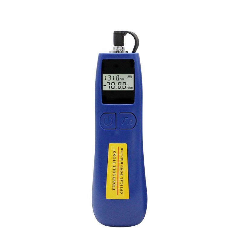Optical Power Meter -70~+10 dBm Fiber Light Meter for Testing 6 Calibrated Wavelengths, 70g Light Weighted - Image 1