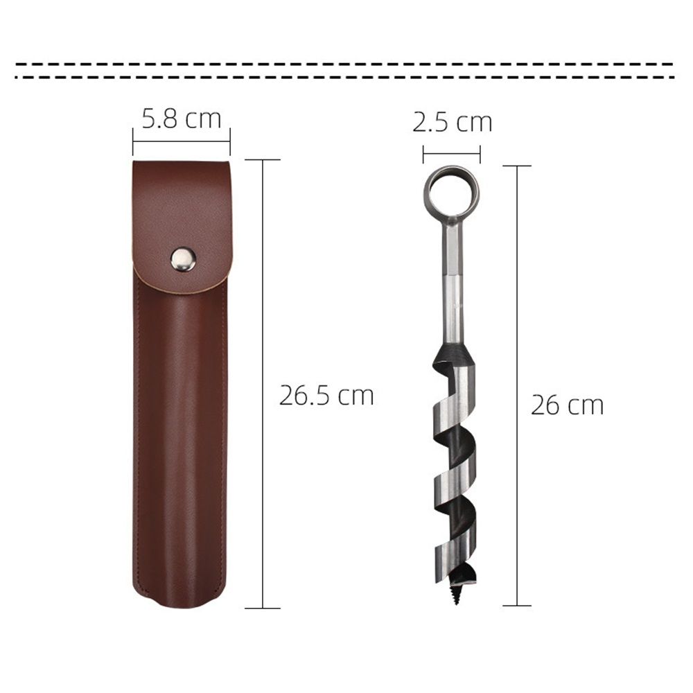 Hand Auger Wrench for Easy Wood Drilling - Settlers Wrench and Bushcraft Tools Perfect for Camping and Woodworking Tasks- - Image 5
