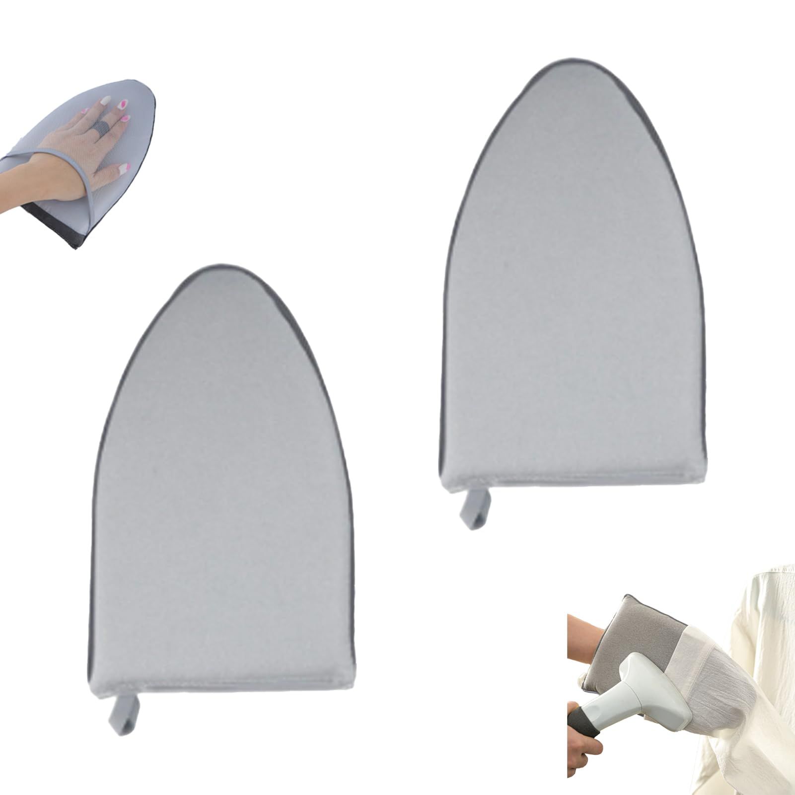 2pcs  Garment Steamer Ironing Gloves Anti Steam Glove Heat Resistant Garment Steamer , Garment Steam Accessories for Clothes（pointed tip） - Image 1