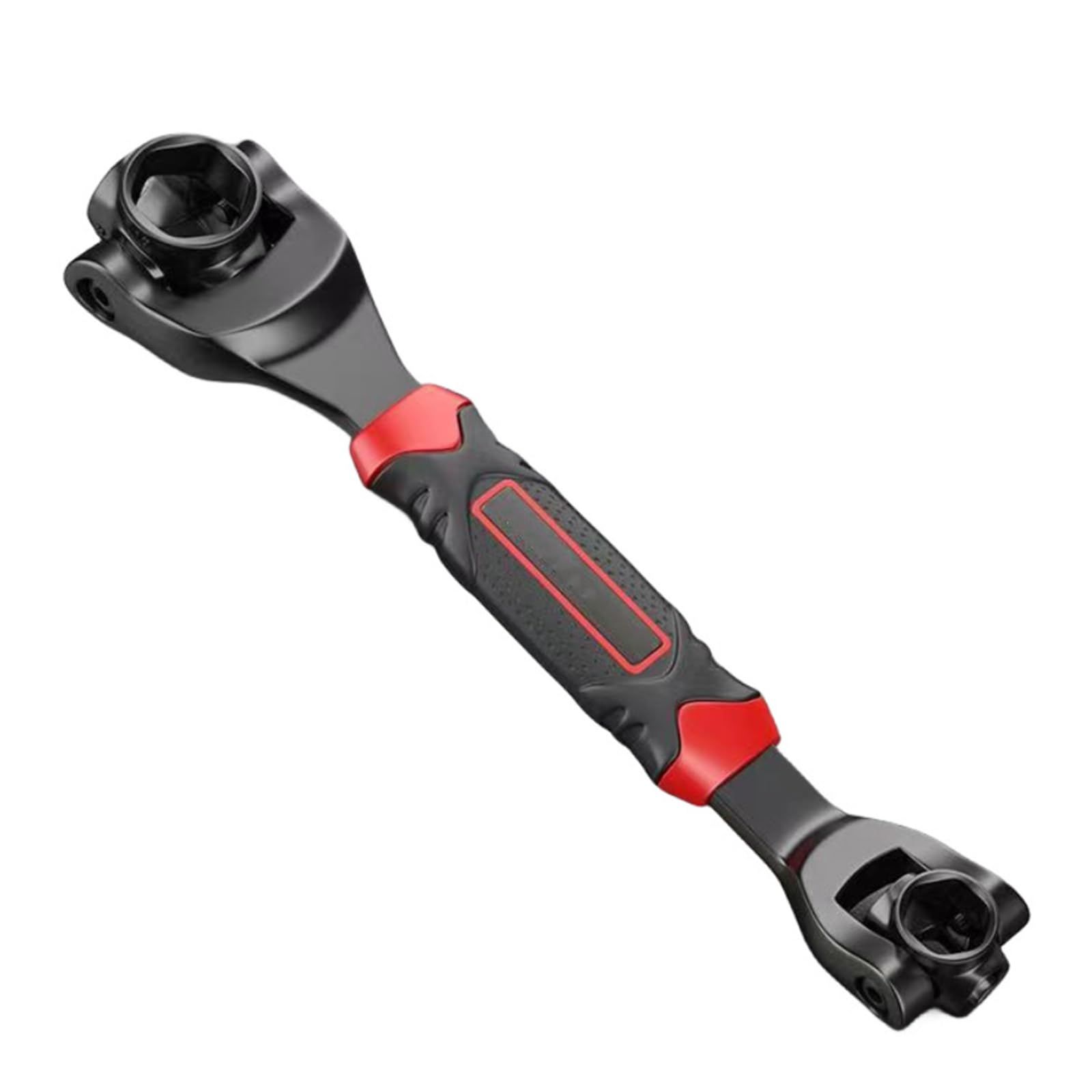 Universal Socket Wrench 8in 1 Wrench Multifunction Wrench Tool with 360 Degree Rotating Head, Spanner Tool for Home and Car Repair（Black） - Image 1