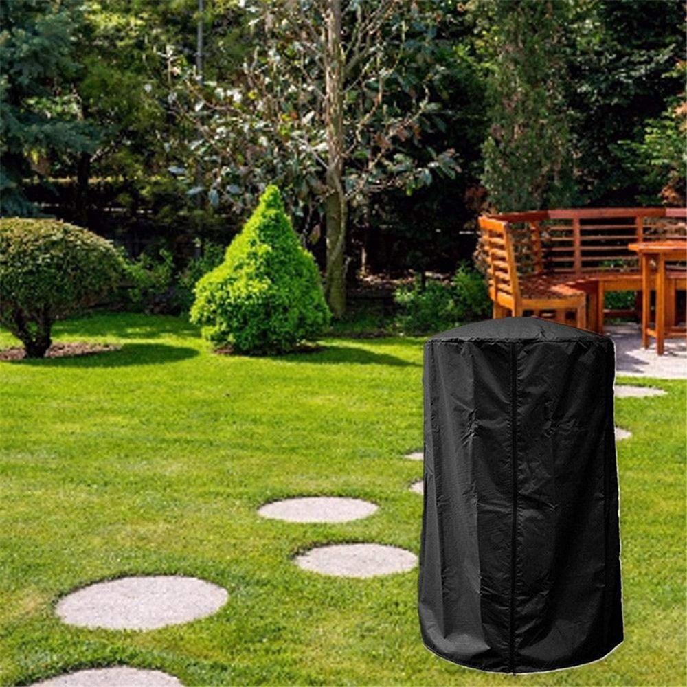 Heavy Duty Waterproof Tabletop Heater Cover, Dustproof/ Wind/ Sunlight/ Snow-Resistant,Winter Patio Heater Covers, Black - Image 2