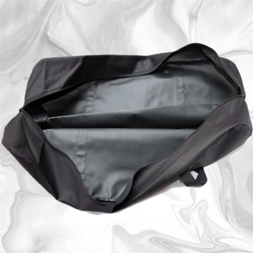 23.6x12.2x9.4 Inch Travel Duffle Bag (52L), Mid-Size Weekender for Overnight Trips, Camping, and Sports Gear Hauling, Water Resistant, Black - Image 2