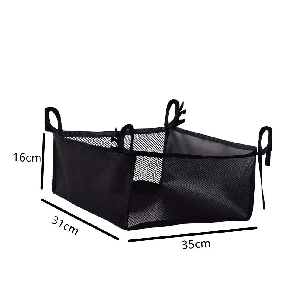 2 pack Wheelchair Bag, Rollator Seat Bag, Wheelchair Storage Bag, Side Storage Organizer, Lightweight and Heavy Duty Travel Tote, Under Seat Large Capacity Reusable Backpack Bag - Image 5