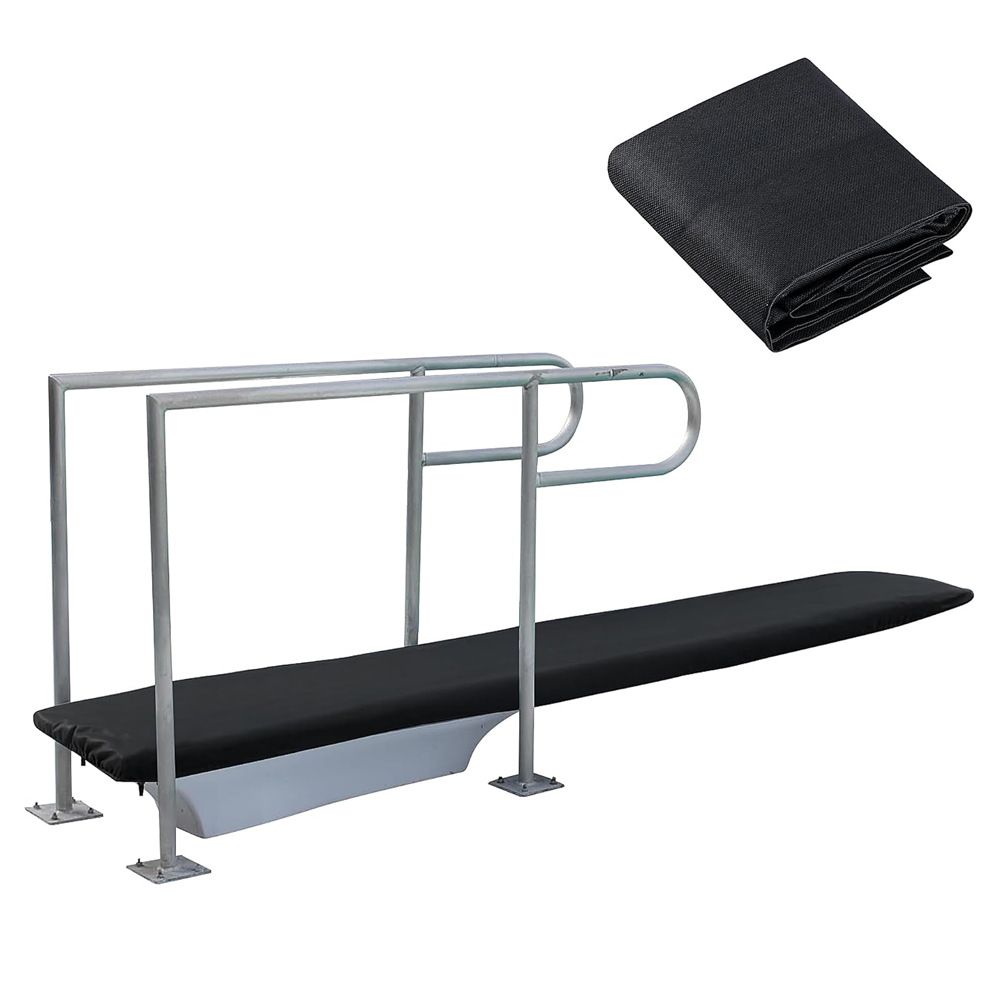 6 Ft Pool Diving Board Cover,600D Oxford Weatherproof Diving Board Cover,UV Resistance Diving Board Protective Cover for Summer Winter Outdoor Climatic Dust Prevention - Image 1