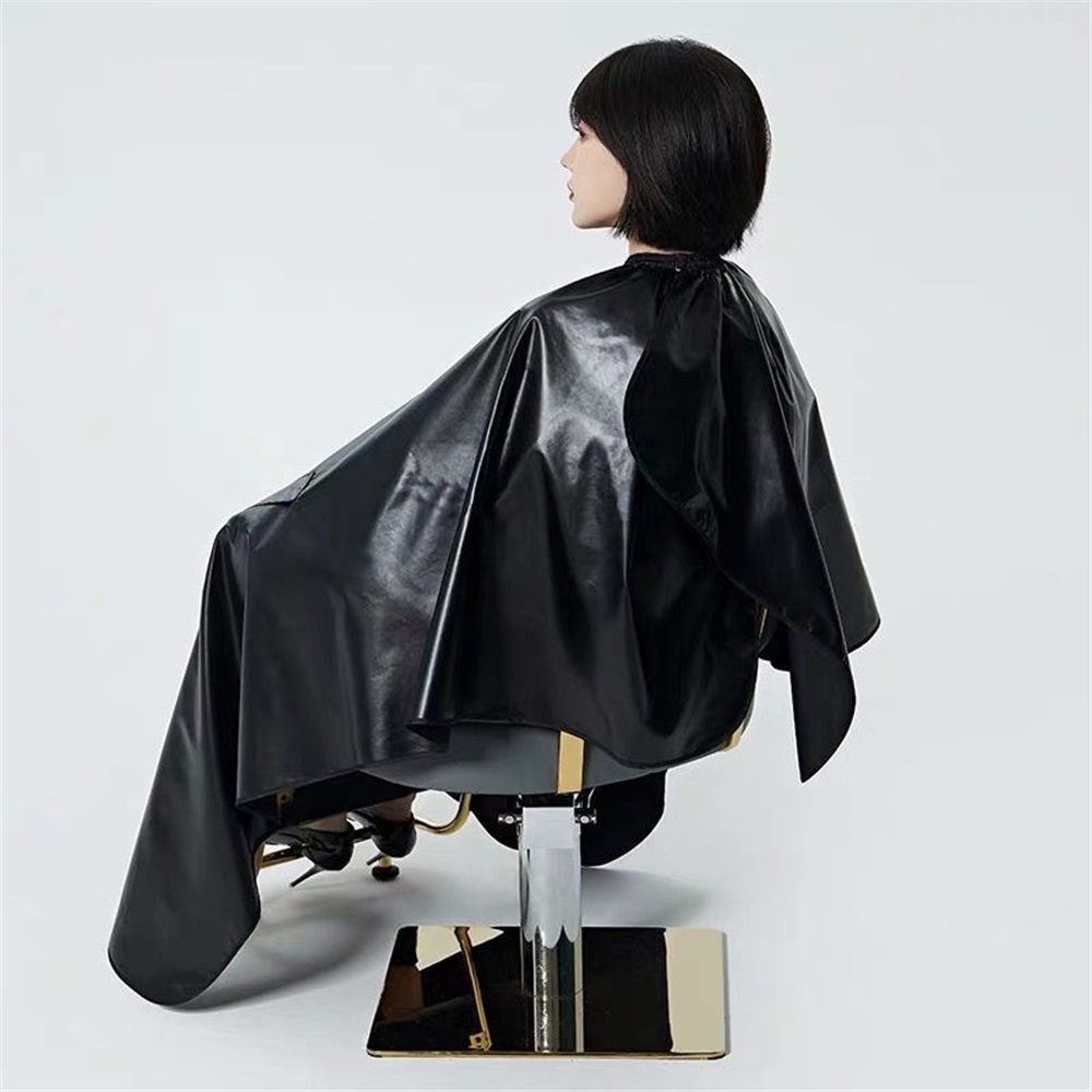 Professional Hair Chemical Hair Shawl Waterproof Bleach Proof Hair Color Dye Shawl, Cape Adjustable Neck Part for Adults and Youth (black) - Image 3