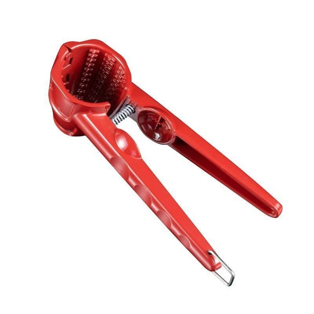 Nut Cracker Tool, Nutcracker Tool for All Nut Walnut Plier with Non-Slip Handle Red Pecan Nut Cracker Tool Multifunction Sheller Opener for Melon Seeds Walnut Chestnut - Image 1