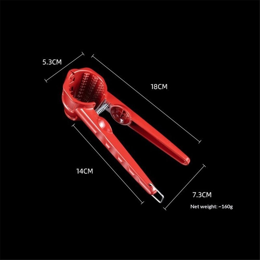 Nut Cracker Tool, Nutcracker Tool for All Nut Walnut Plier with Non-Slip Handle Red Pecan Nut Cracker Tool Multifunction Sheller Opener for Melon Seeds Walnut Chestnut - Image 5