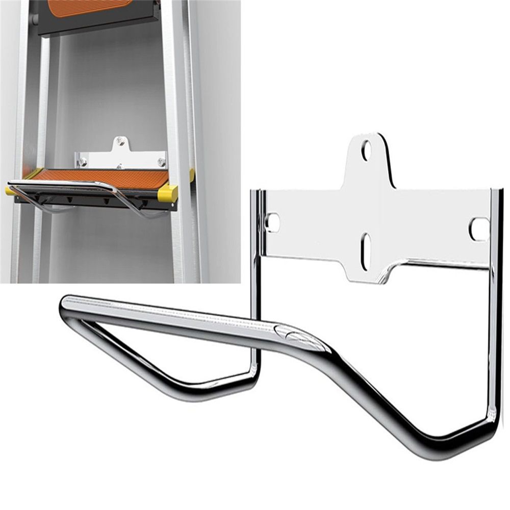 Ladder Hanger for Garage Wall, Ladder Storage Strollers and Folding Chair, Heavy Duty Lader Holder Rust Proof - Image 2