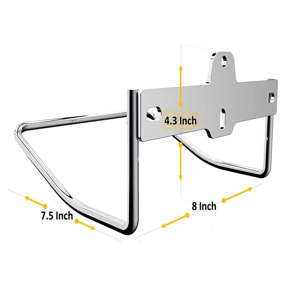 Ladder Hanger for Garage Wall, Ladder Storage Strollers and Folding Chair, Heavy Duty Lader Holder Rust Proof - Image 5