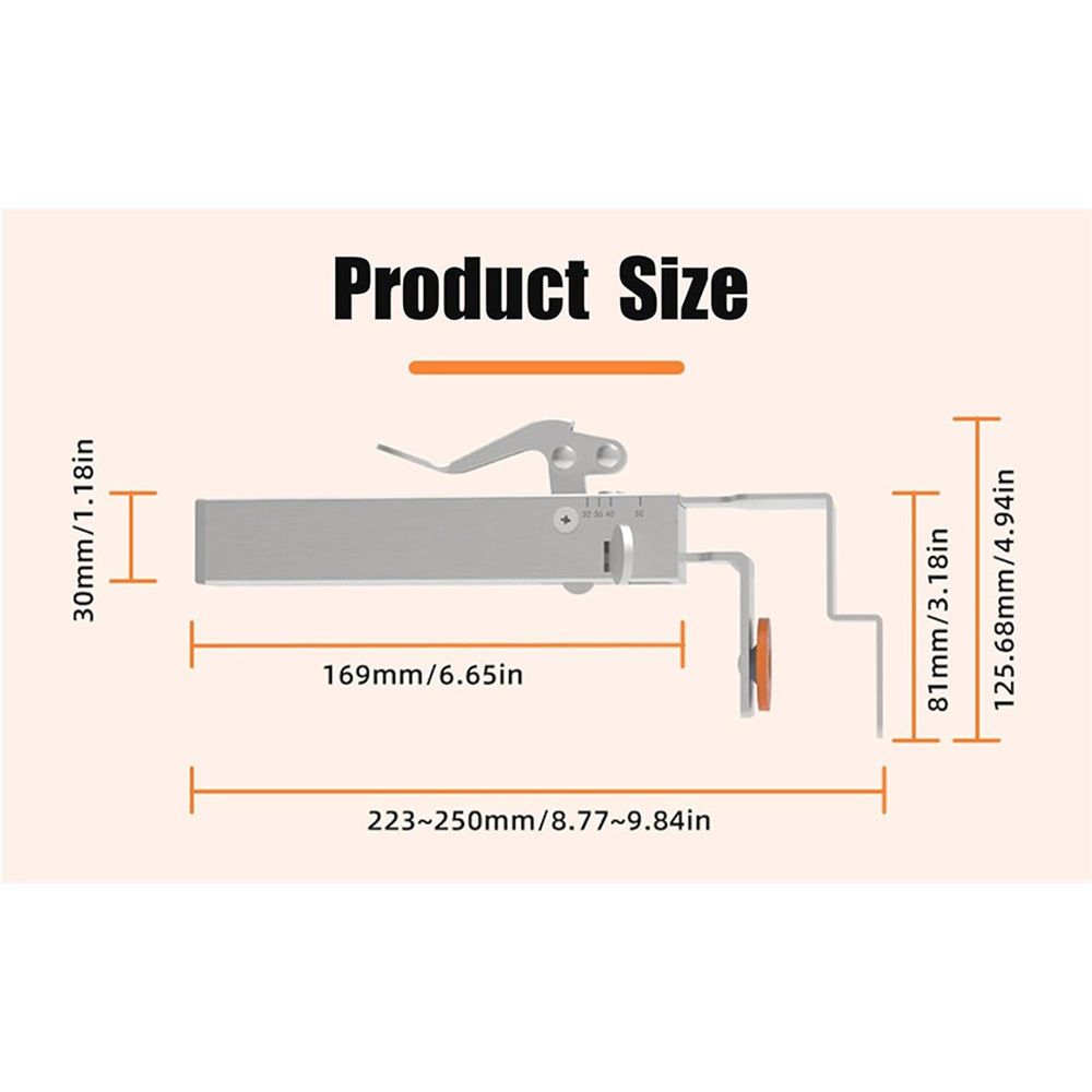 Adjustable Drawer Fixing Clamp, Drawer Front Installation Clips 2Pcs, for Cabinet Installation Tools Drawer Front Fixing Clip - Image 4