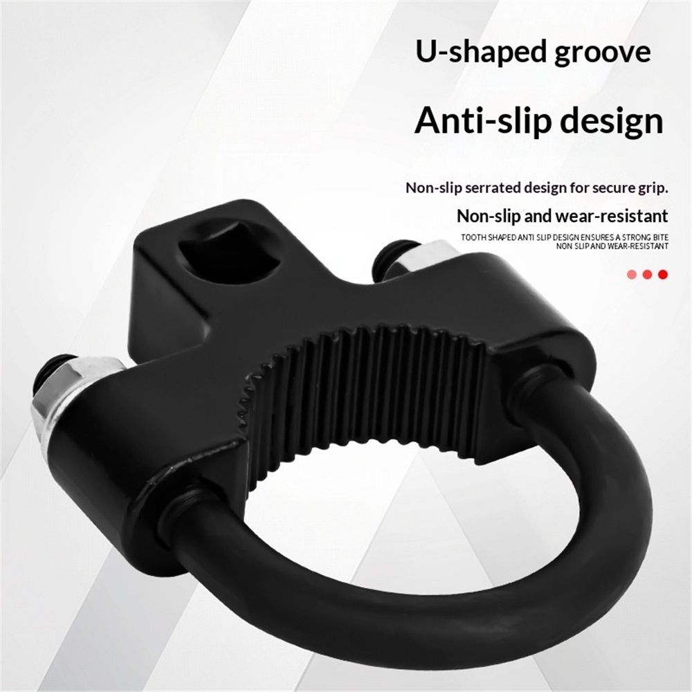 2 pack Inner Tie Rod Removal Tool, 3/8'' Universal Low Profile Tool and Inner Tie Rod Hex Wrench Repair Remover,Inner Tie Rod U-Wrench Repair Mechanic Tools for Quick Dismantling & Installation - Image 2