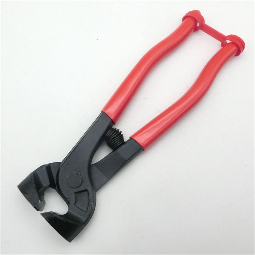 Handheld Carbon Steel High Hardness Clamp Glass Nipper Tile Cutting Tool Home Decoration DIY Tool 8in Tile Mosaic Trimmer Nipper Cutter Pliers Nipper - Image 1