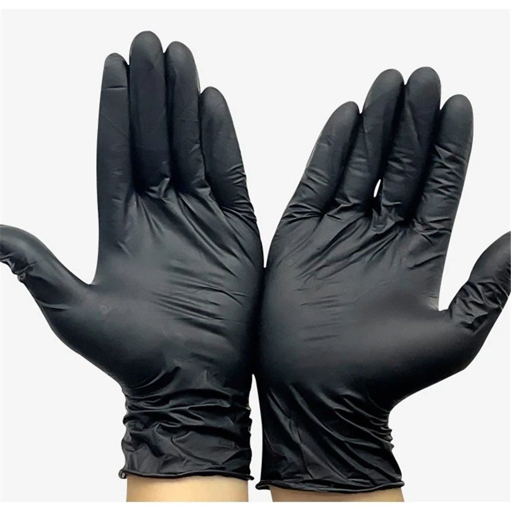 Nitrile Disposable Gloves Pack of 100, Latex Free Safety Working Gloves for Food Handle or Industrial Use - Image 1