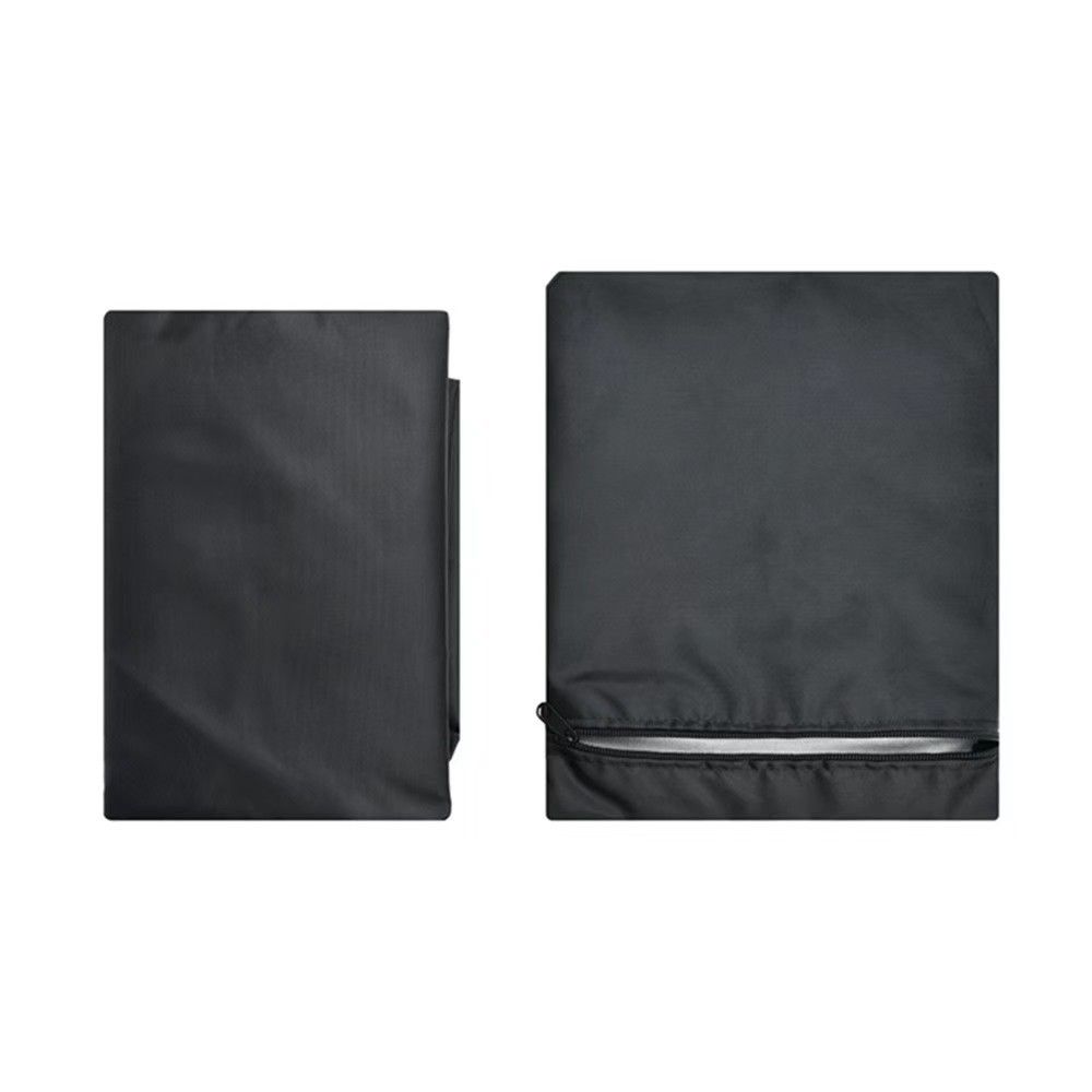 Outdoor Playhouse Cover, Plastic Playhouse Special Waterproof Covers  Double Stitched Seam, All-Weather Protector (Black 210D 145*145*160cm) - Image 3