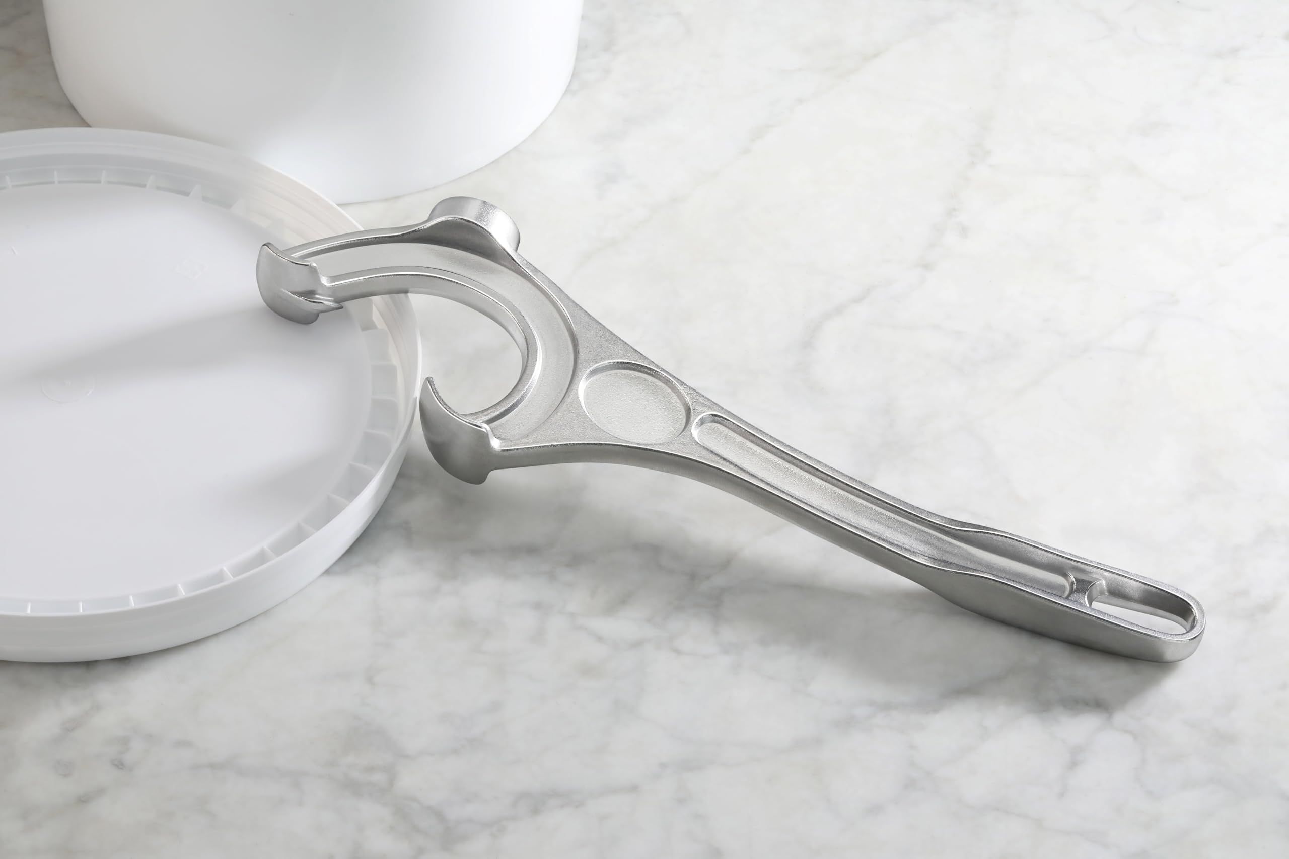 Bucket Opener Tool Aluminum Bucket Lid Opener Paint Barrel Opener Removal Tool Metal Can Opener - Image 3
