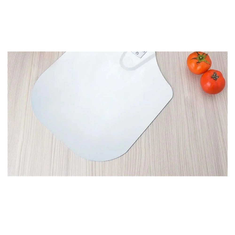 Removable Pizza Shovel With Foldable Wooden Handle For Easy Storage Spatula Paddle For Baking(Flat handle) - Image 3