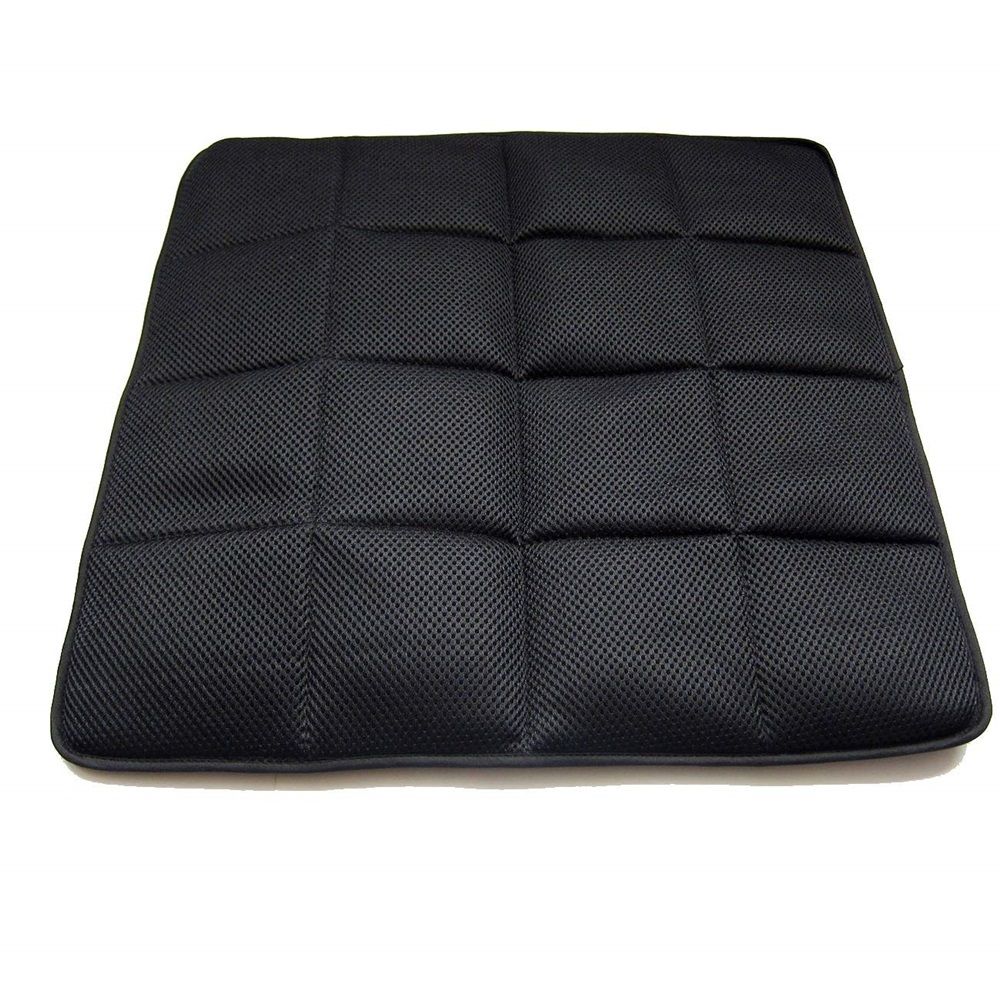 Four season universal breathable mesh bamboo charcoal seat cushion for office vehicles (1pcs black) - Image 1