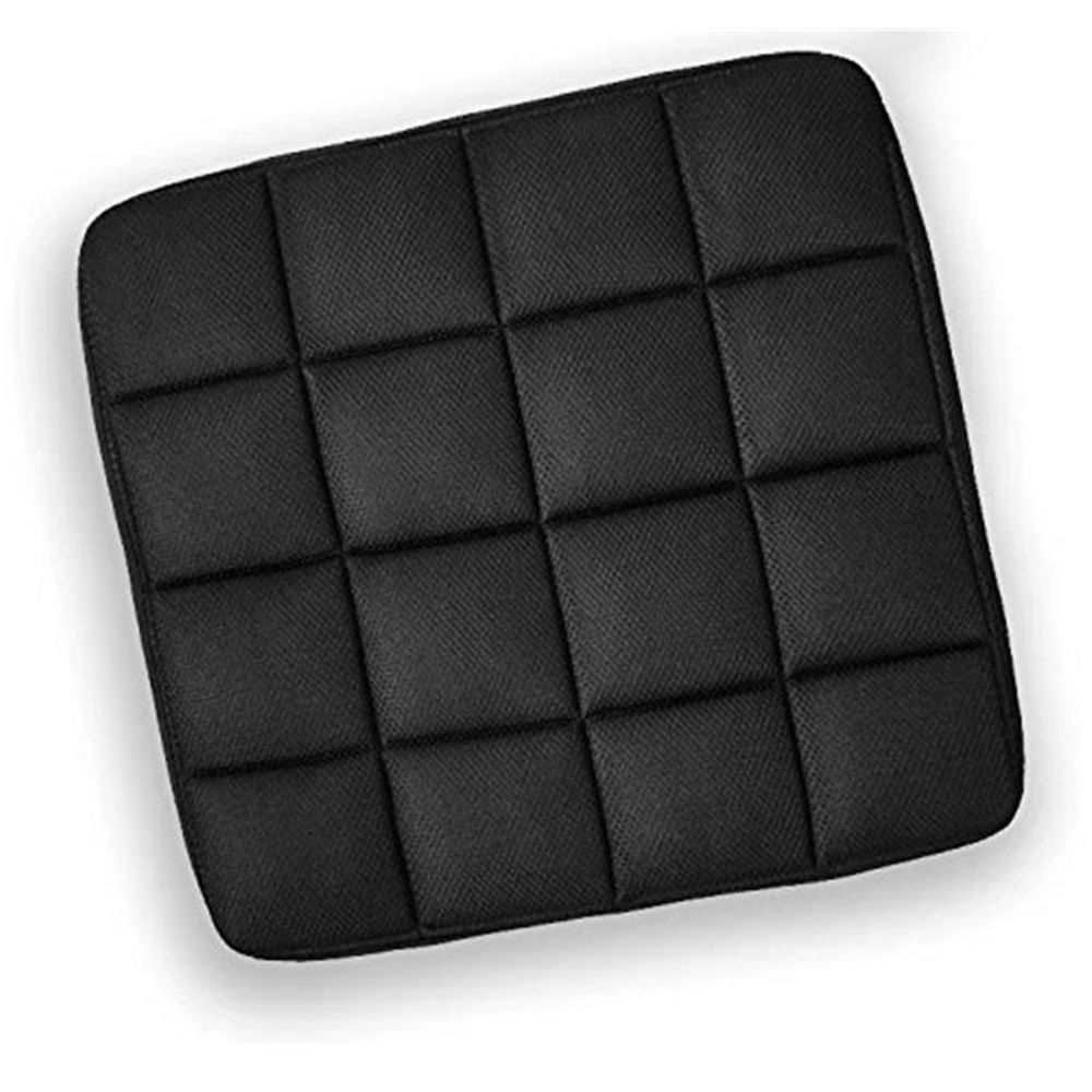 Four season universal breathable mesh bamboo charcoal seat cushion for office vehicles (1pcs black) - Image 2