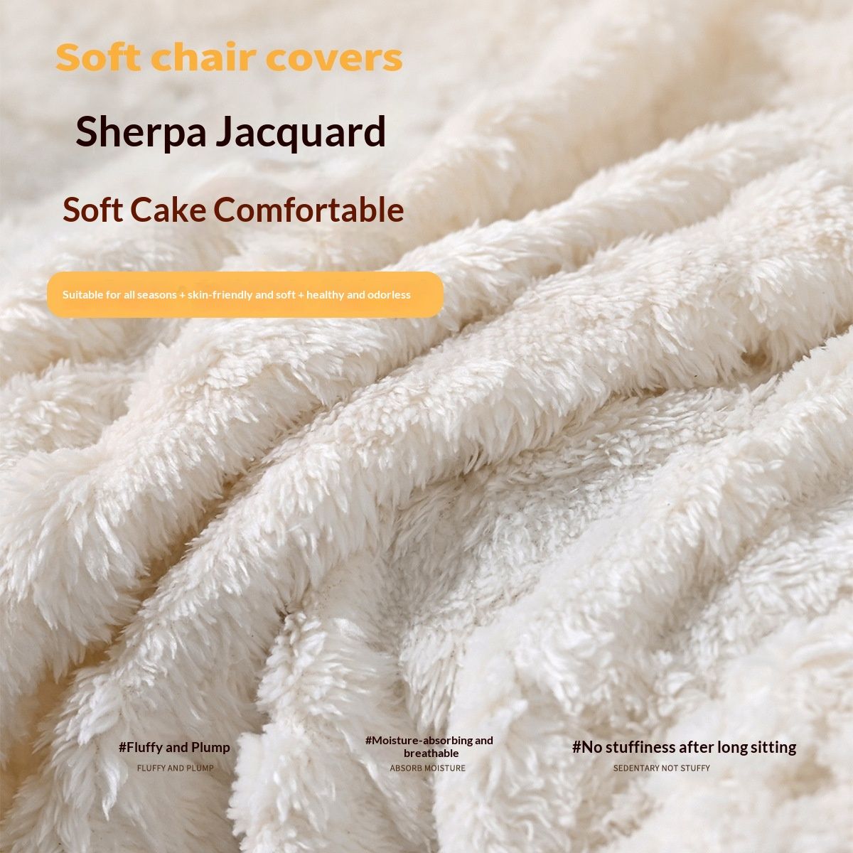 lounge chair cover, 21.7-inch washable quilted lounge chair cover, pet/children's furniture protection cover (beige) - Image 4