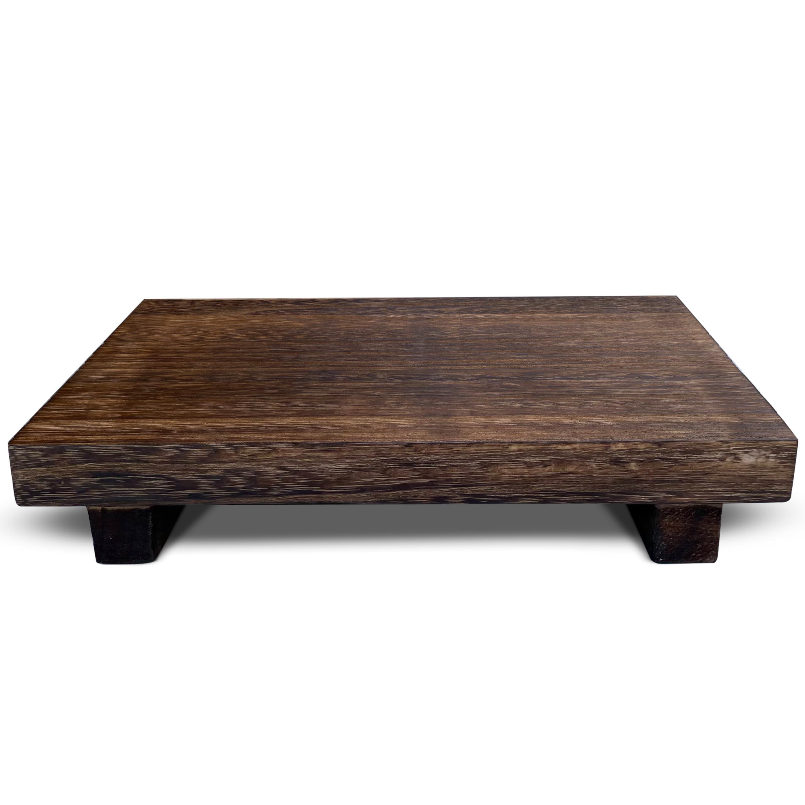 Wooden square storage rack desktop figurine display storage rack display board desktop photography decoration storage board（dark brown） - Image 1