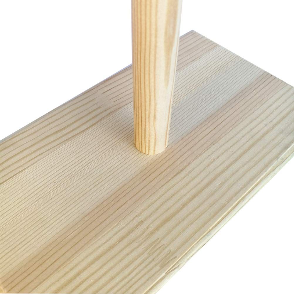 Small Bird Perch,Bird Play Stand,Portable Training Parrot Playstand, Bird Cage Toys for Cockatiels Conures Parakeet Finch Lovebirds - Image 3