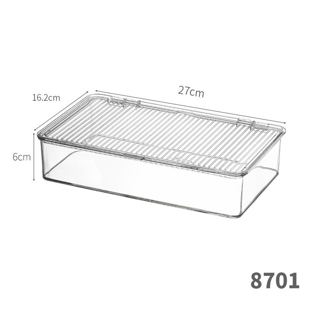 Bacon Container For Refrigerator (2 Pack) Fridge Storage Organizer | Cheese & Deli Storage Container | Bacon Keeper | Cold Cuts Meat Saver | Cheese Holder, BPA Free - Image 2