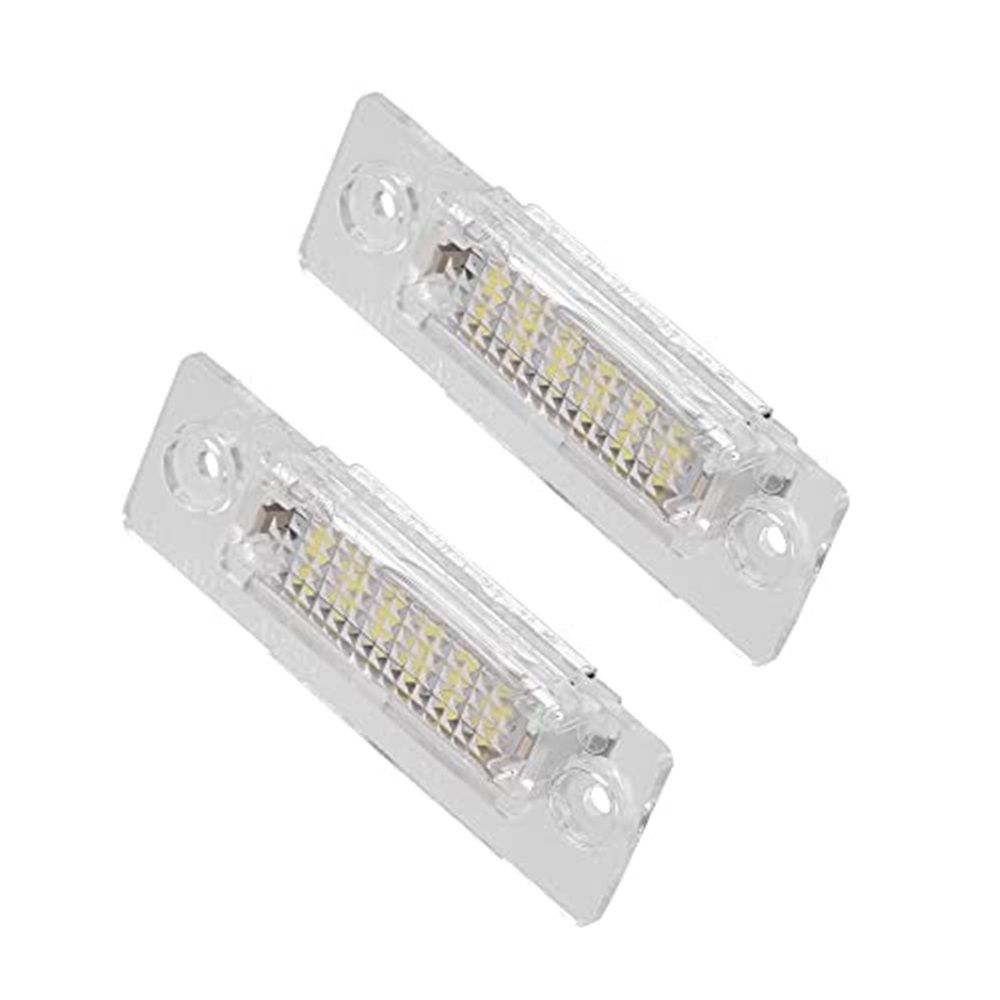 2pcs LED License Plate Light Car Number Lamp Replacement White Light License Plate LED Light, Extremely Bright Assembly - Image 1