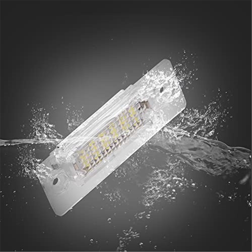 2pcs LED License Plate Light Car Number Lamp Replacement White Light License Plate LED Light, Extremely Bright Assembly - Image 4