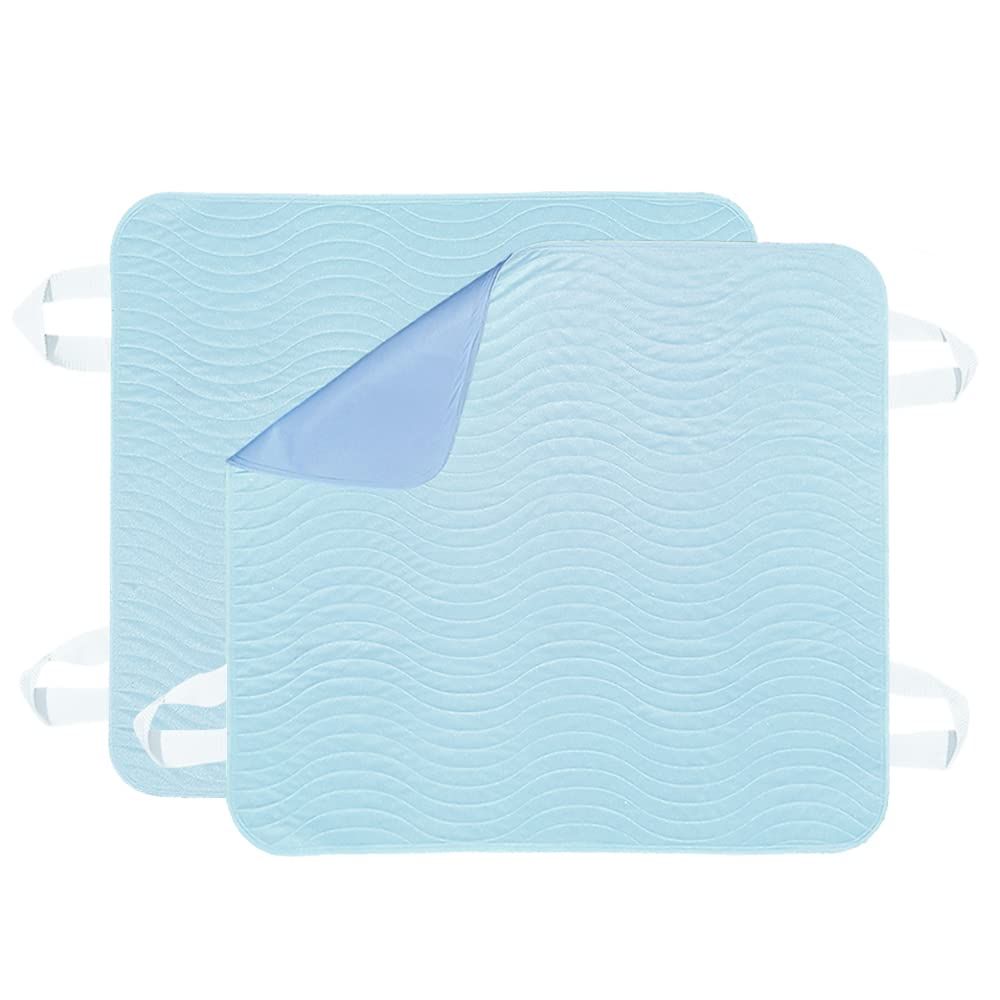2 Pack Bed Pads for Incontinence Positioning Bed Pad with Handles for Lift and Transfer Reusable Waterproof Bed Pads Washable Incontinence Bed Pads for Elderly Hospital Home Care 36” × 34” - Image 5